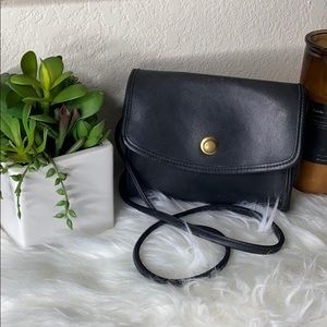 Vintage Black Coach mini Cross Body